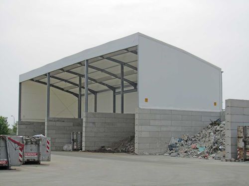 Bâtiment de stockage multiusage - AGROTEL GmbH - modulaire / démontable / transportable
