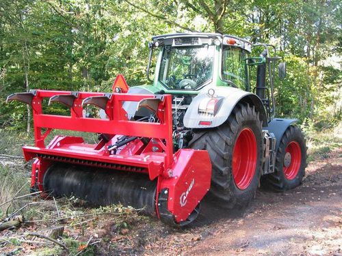 Broyeur à axe horizontal porté - M700 - AHWI Maschinenbau GmbH - à fléaux / forestier / sur prise de force