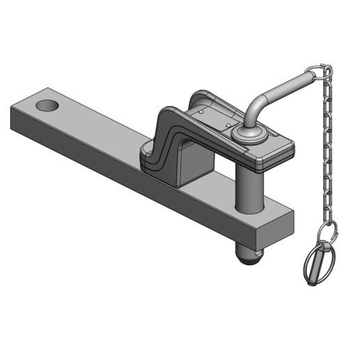 Barre d'attelage à trous - 10.820.402.0-A02 - SCHARMÜLLER GesmbH & Co. KG - oscillante / Cat 1 / 1 trou