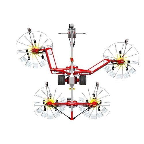 Andaineur rotatif - TOP C series - PÖTTINGER Landtechnik GmbH - à dépose centrale / multi-rotors