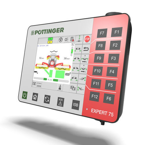 Terminal de commande ISOBUS - EXPERT 75 - PÖTTINGER Landtechnik GmbH - embarqué / avec écran / pour tracteur