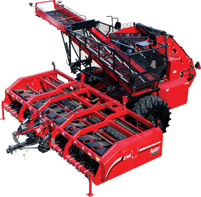 Arracheuse de betteraves sucrière - 2700 - Amity Technology LLC - montée sur tracteur / à 2 rangs