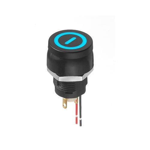 Interrupteur bouton poussoir - IGA3S00M - APEM GmbH - pour l'éclairage / IP67 / résistant aux produits chimiques