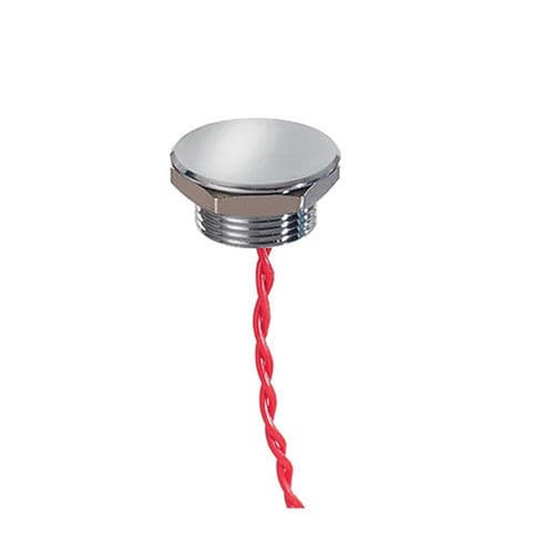 Interrupteur bouton poussoir - PBAR51C0002A2F - APEM GmbH - IP68 / avec LED / combiné