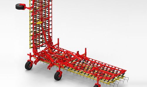 Herse étrille - VS 750 M1 - APV - Technische Produkte GmbH - pliable / de désherbage
