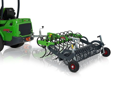 Cultivateur porté - A442314 - Avant Tecno Oy - traîné / avec rouleau / étrille