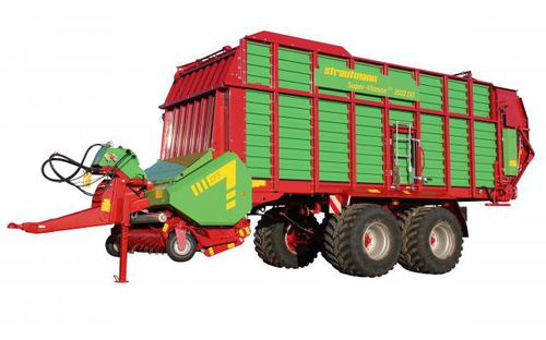 Remorque autochargeuse - Super-Vitesse - B. Strautmann & Söhne GmbH u. Co. KG - à 2 essieux / agricole / 18 tonnes