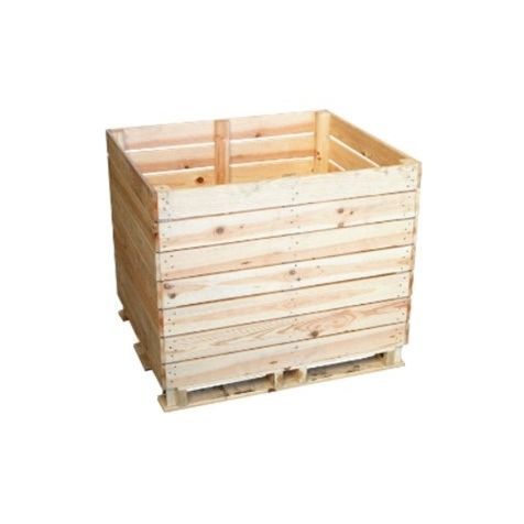 Caisse-palette de pommes de terre - Palox Type S 4 Montants - BARBARIE PALOX - en bois / de stockage / gerbable