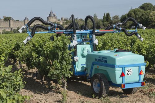Pulvérisateur porté - TWIST'AIR  - BERTHOUD - traîné / pour viticulture / à canon