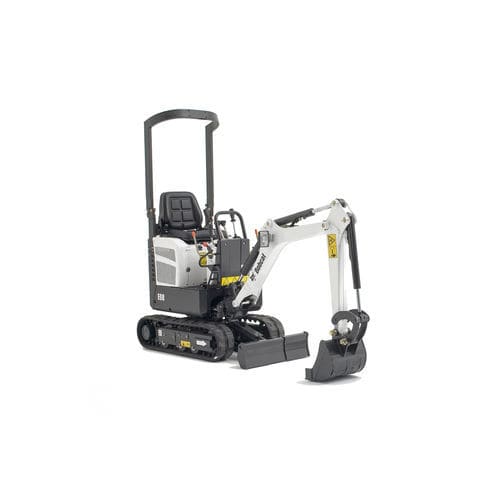 Pelleteuse à chenilles - E08 - Bobcat Emea - hydraulique / compacte / avec lame
