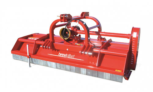 Broyeur à axe horizontal porté - Turbo T 180 SR series - Breviglieri SpA - à fléaux / pour accotement / à 28 marteaux