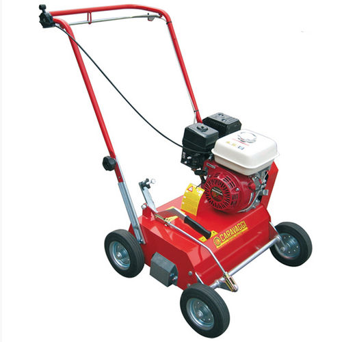 Scarificateur à conducteur marchant - ARIO 50 - CARAVAGGI Srl - essence / avec roues de contrôle