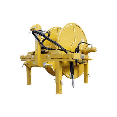 Enrouleur pour irrigation à entraînement hydraulique - AVX - CASELLA MACCHINE AGRICOLE Srl - monté sur tracteur
