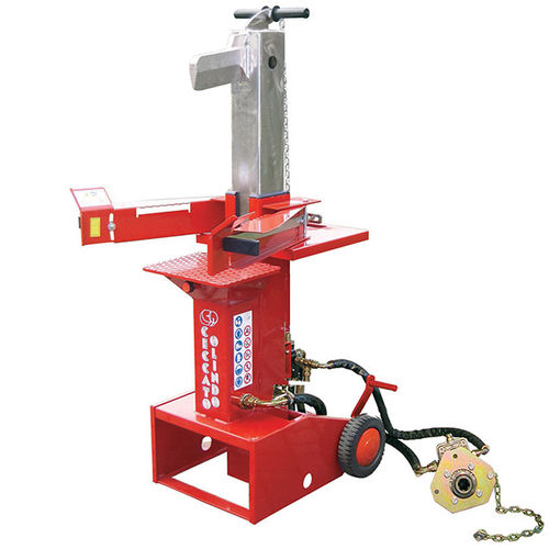 Fendeuse de bûches hydraulique - SPLT12 - CECCATO OLINDO srl - verticale / à roulettes