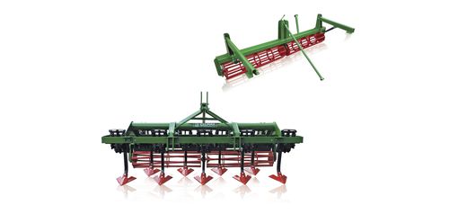 Cultivateur porté - Tine Heavy Type Cultivator With Roller - Celmak Agriculture Machinery - monté / avec rouleau / étrille