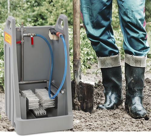 Lave-bottes portable - CEMO GmbH - avec poignée intégrée