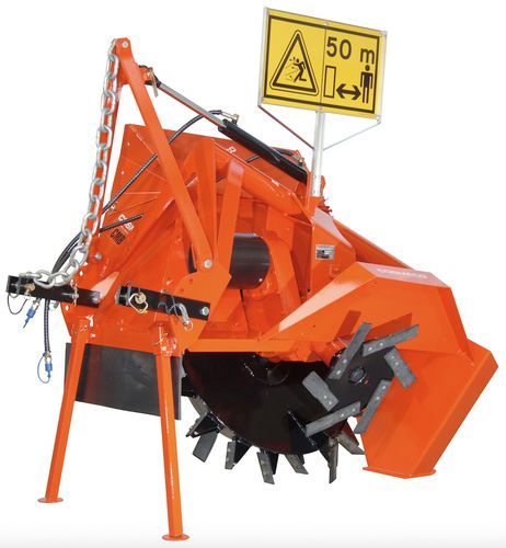 Trancheuse de sol mono-roue - CMB series - COSMECO s.r.l. - bi-roue