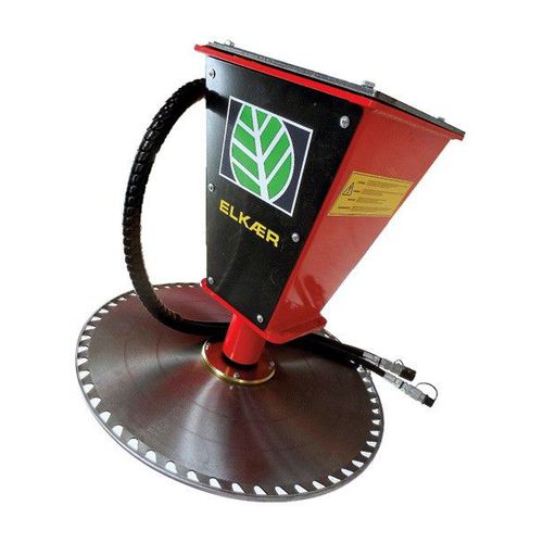 Tailleuse arboricole - HS800 - Elkaer Maskiner - montée sur tracteur / à disques