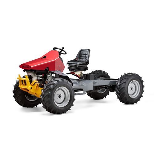 Tracteur surbaissé - Buffalo 2 Plus - ERREPPI Srl - à transmission mécanique / monocylindre / 2 roues motrices