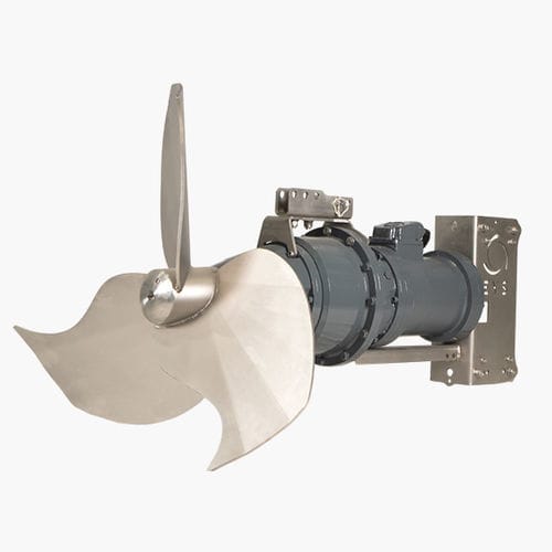 Mélangeur de lisier horizontal - DK series - EYS Dewatering & Composting Solutions - immergé