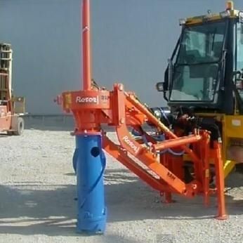 Dessoucheuse verticale - Speedy 80/100 - Ferrirotor S.r.l. - montée sur tracteur / sur prise de force / avec tarière