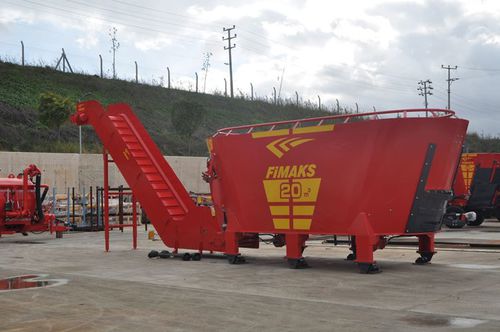 Mélangeuse à vis verticale - FMVS 20 - Fimaks Makina - stationnaire / portée