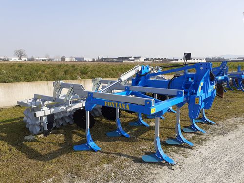 Cultivateur porté - RD series - Fontana S.r.l. - attrezzature agricole - avec attelage trois points / avec rouleau / chisel