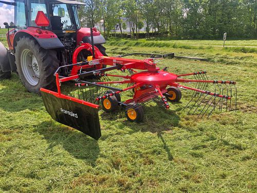 Andaineur rotatif - SR-3900 - FRANSGARD Maskinfabrik A/S - à dépose latérale / monorotor