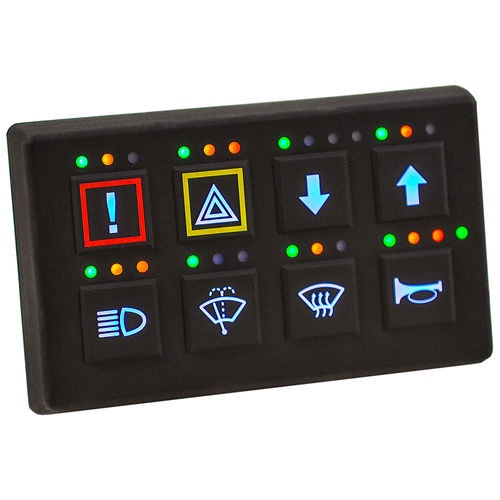 Tableau de bord numérique - CL-610 - HED Inc. - IP67 / durci / personnalisable