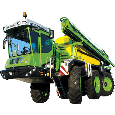 Pulvérisateur automoteur - DT 3500H - Herbert Dammann GmbH Pflanzenschutztechnik - pour grande culture / hydraulique / à bras repliable