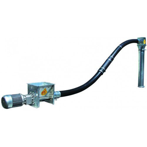 Convoyeur pour céréales - HIMEL Maschinen GmbH & Co. KG - d'alimentation / à vis / incliné