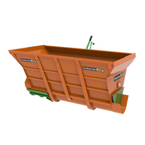 Système automatique de distribution d'aliments pour bovins - VDC series - HOLARAS Hoopman Machines bv - autochargeuse / monté sur tracteur / à trémie