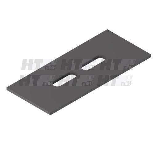 Grattoir en acier - 11039Z - HT Srl - rectangulaire / pour rouleau d'appui / pour Lely