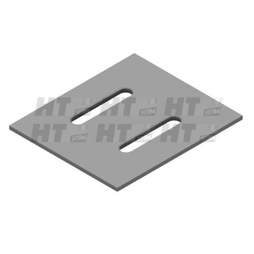 Grattoir en acier - 11055Z - HT Srl - pour rouleau d'appui / pour Maschio / 2 trous