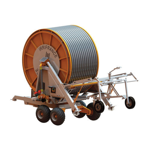 Enrouleur d'irrigation à entraînement par turbine - 30 series - IRRIFRANCE - monté sur tracteur / traîné