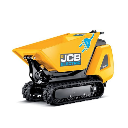 Mini-dumper électrique - HTD-5E - JCB - à déchargement frontal / sur chenilles