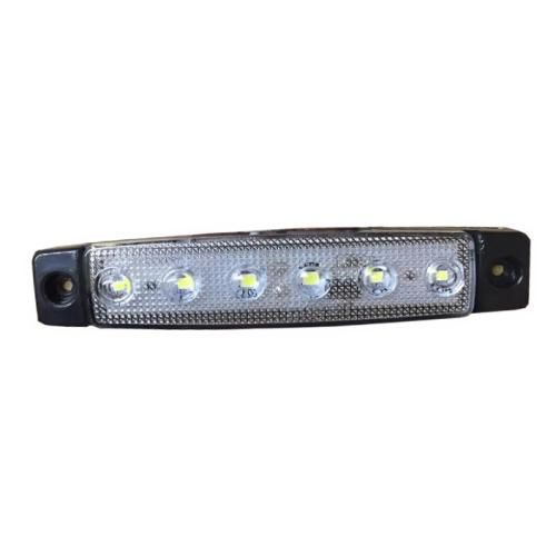 Feu Arri Re Lg Led Global D Encombrement Pour Engin Agricole Blanc