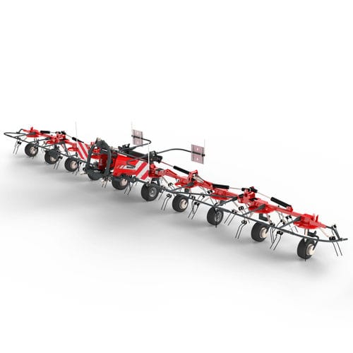 Faneuse montée sur tracteur - MF TD series - MASSEY FERGUSON - traînée / pliable