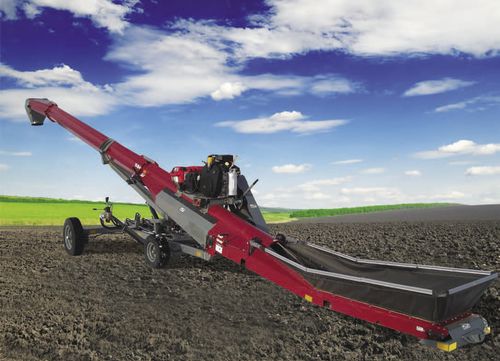 Convoyeur pour céréales - rM series - Meridian Mfg. - à bande / mobile / à réglage hydraulique
