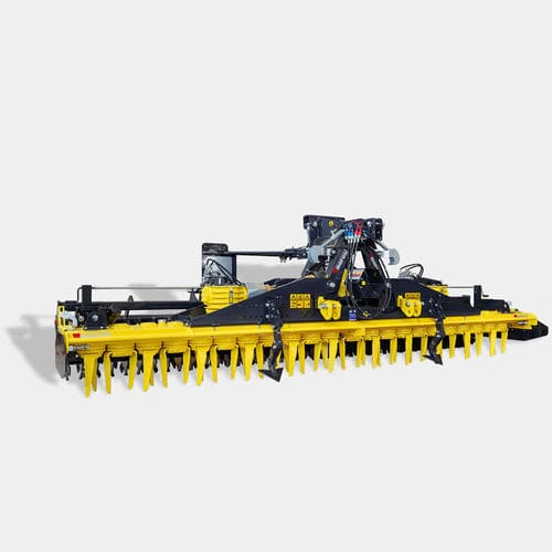 Herse rotatif - SERIE M.A.-H, KRONOS-H - Moreni Srl - avec rouleau / pliable