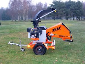 Broyeur de branches tracté - 420 MX  - Müllers & Backhaus GmbH & Co. KG - essence