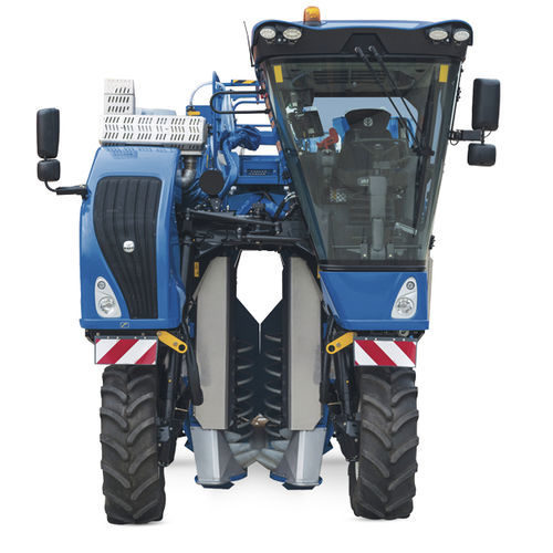 Machine à vendanger automotrice - BRAUD - NEW HOLLAND - à grande capacité