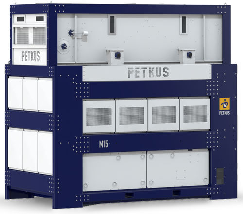 Pré-nettoyeur pour céréales - M 15 - PETKUS Technologie GmbH - de graines / à tamis vibrant / avec aspirateur