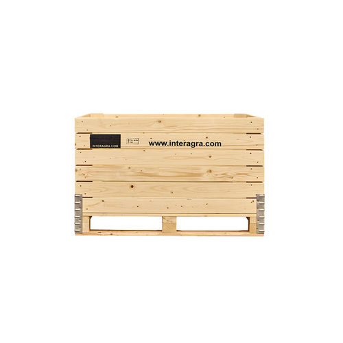 Caisse-palette de légumes - PPHU INTER AGRA SC - de fruits / en bois