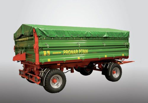 Remorque basculante - PT606 - Pronar Sp. z o.o. - à 2 essieux / agricole / 6 tonnes