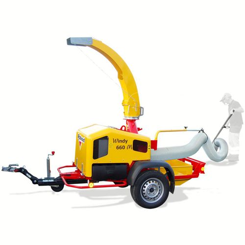 Aspirateur à feuilles traîné - WINDY ME series - RABAUD