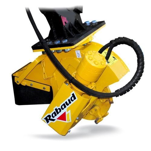 Dessoucheuse pour excavatrice - XYLOCROK PE series - RABAUD - à entraînement hydraulique