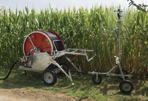 Enrouleur d'irrigation à entraînement par turbine - 540 gx - RM Irrigation S.p.A. - traîné