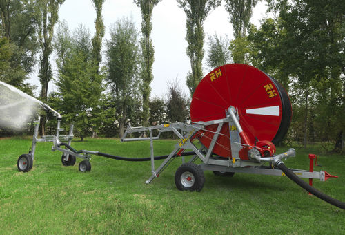 Enrouleur d'irrigation à entraînement par turbine - 581 gx EVO - RM Irrigation S.p.A. - traîné