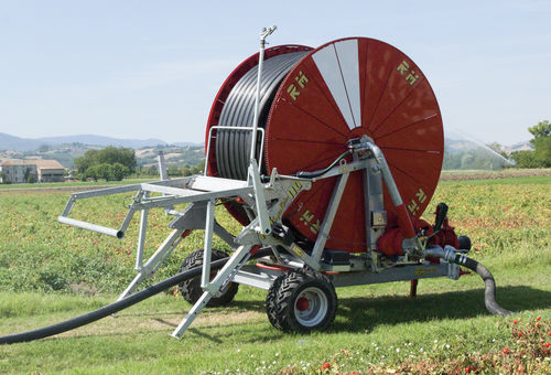 Enrouleur d'irrigation à entraînement par turbine - 690 gx EVO - RM Irrigation S.p.A. - traîné